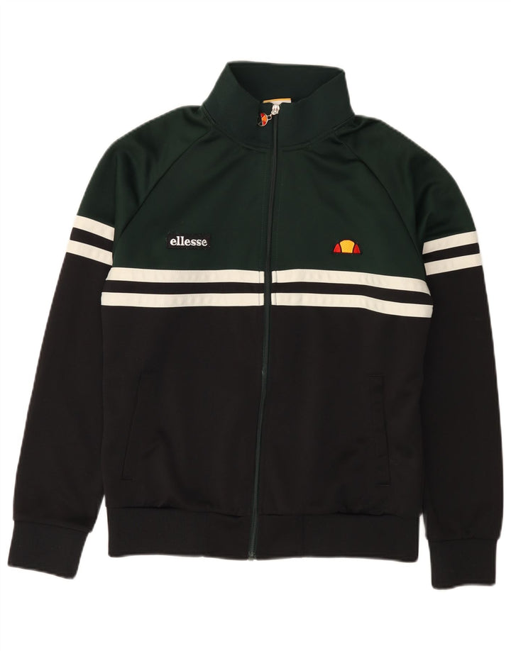Ellesse Heritage - Chaqueta de chándal para hombre, color negro, talla pequeña