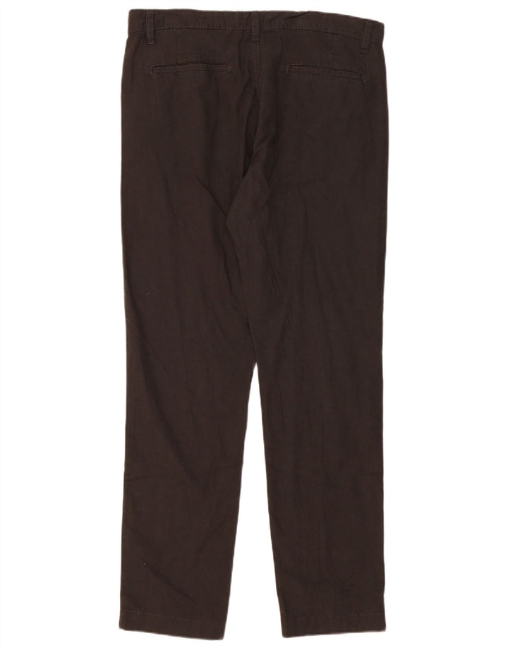 Dack's Pantalones cargo ajustados para hombre, talla grande, W34 L32, lino gris