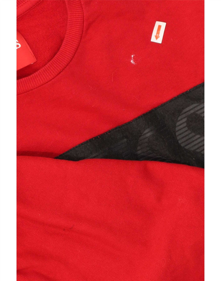 Guess Sudadera Gráfica Jumper Medium Rojo Algodón |