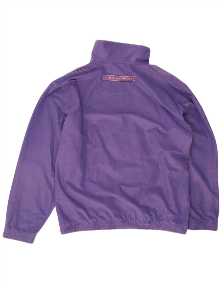 Bailo Hombre Jersey Chándal Top Chaqueta IT 52 Large Púrpura Colorblock