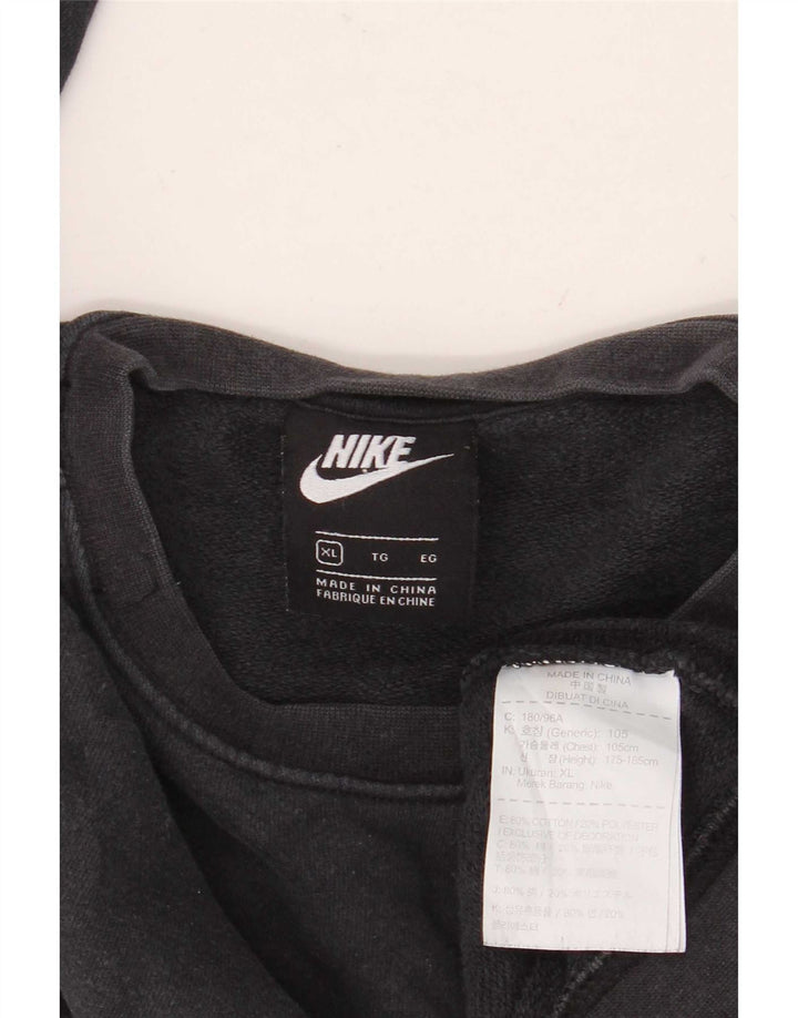 Sudadera Nike Hombre Jumper XL Negro Algodón