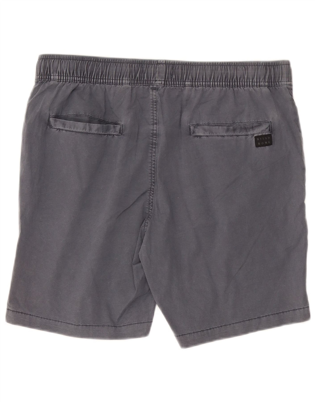 BILLABONG Pantalones cortos casuales para hombre grande W34 algodón azul marino