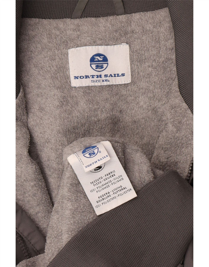 Chaqueta bomber para hombre North Sails UK 44 2XL Poliamida gris