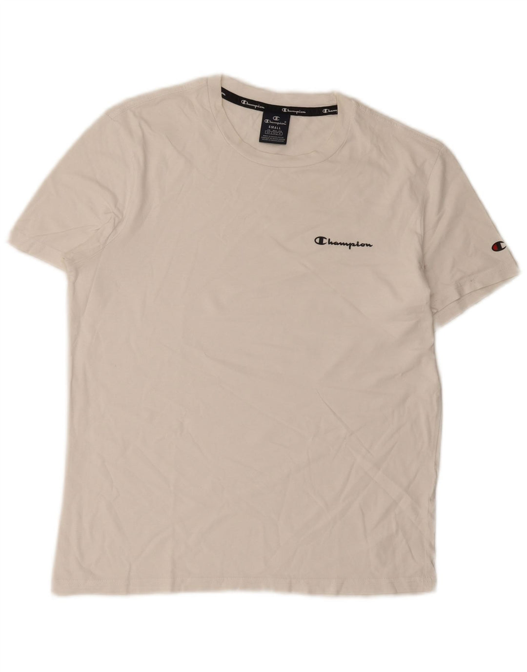 Champion Camiseta para hombre Top Small White