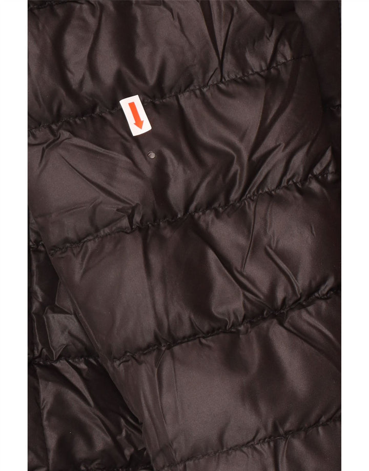 G-STAR Abrigo acolchado con capucha para mujer UK 44 Mediano Negro Poliéster