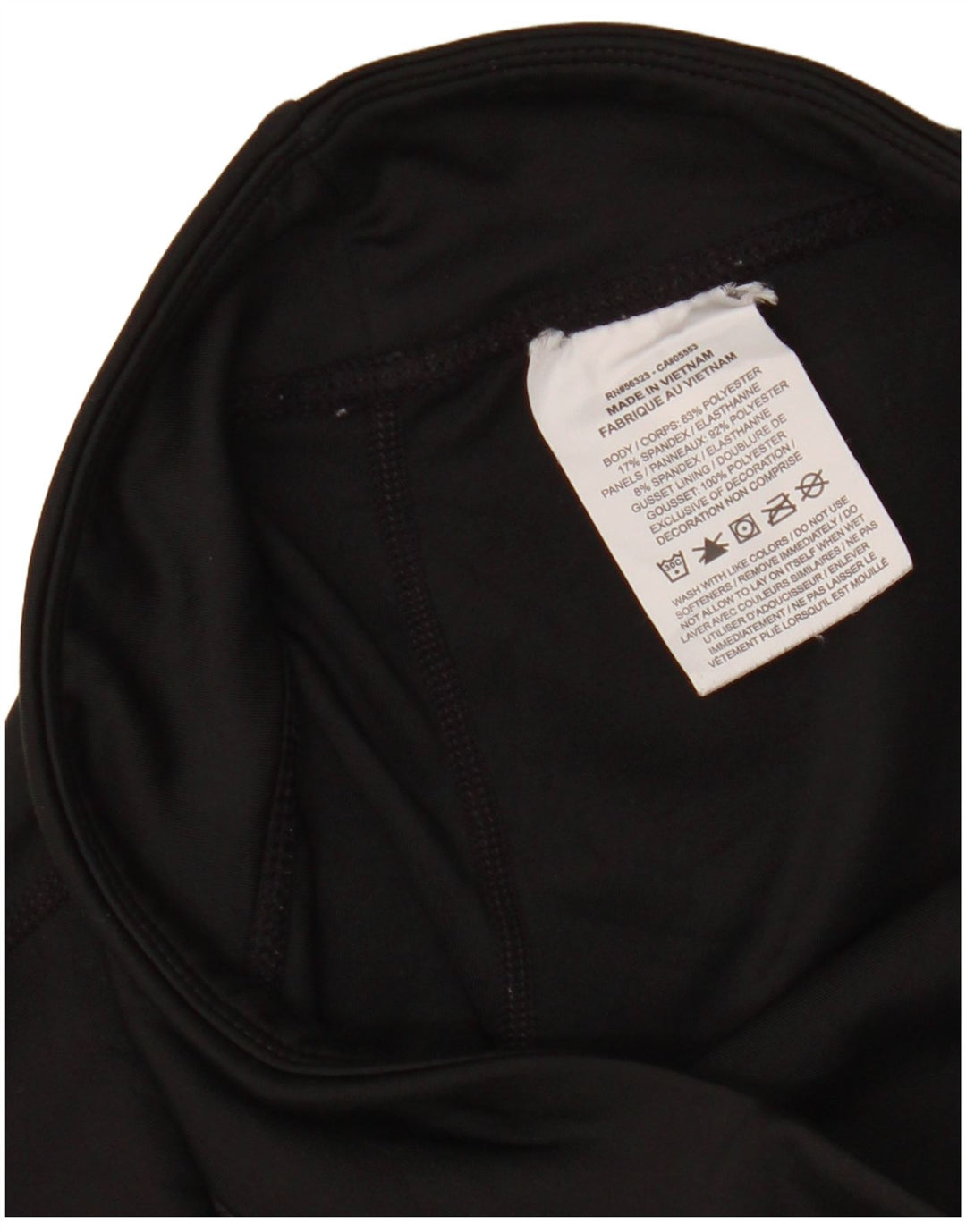 Pantalones cortos deportivos NIKE para niñas 12-13 años Grande Negro Poliéster