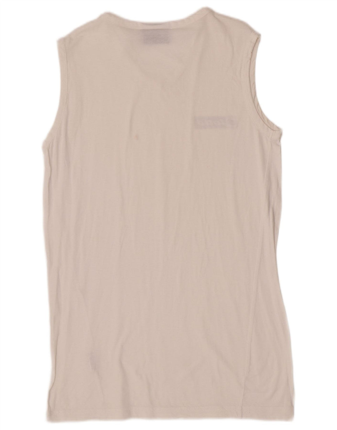 Lotto Hombre Camiseta Sin Mangas Medium White