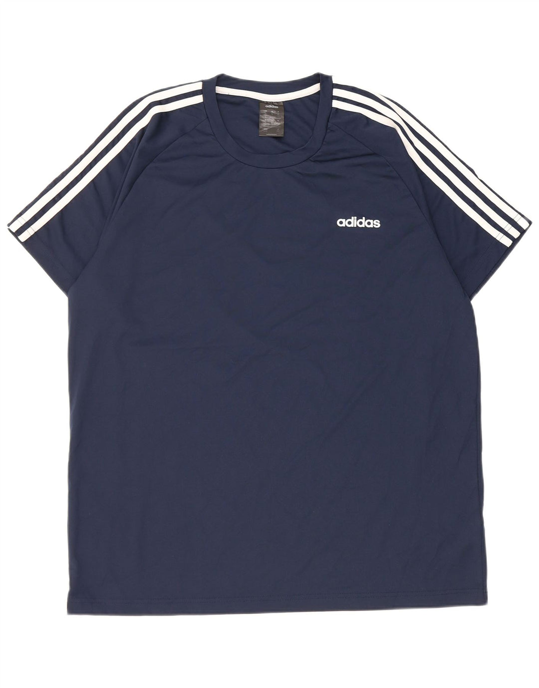 Adidas Hombre Climalite Camiseta Top XL Azul Marino Poliéster