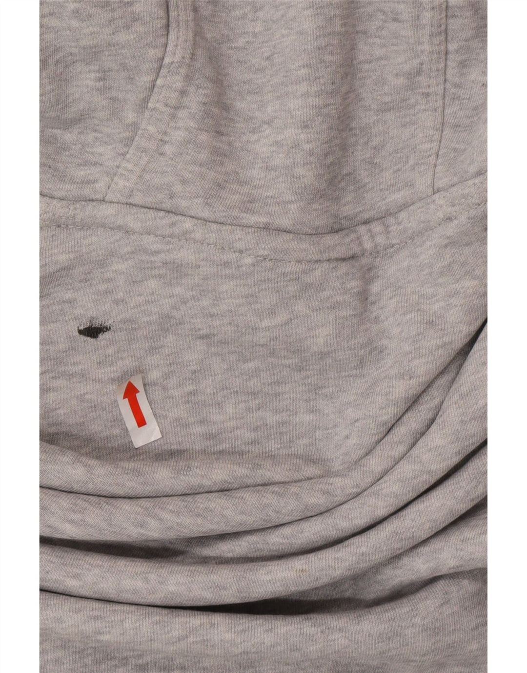 Sudadera con capucha Nike para hombre - Jersey de algodón moteado en gris medio