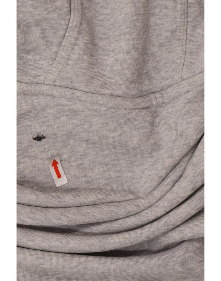 Sudadera con capucha Nike para hombre - Jersey de algodón moteado en gris medio