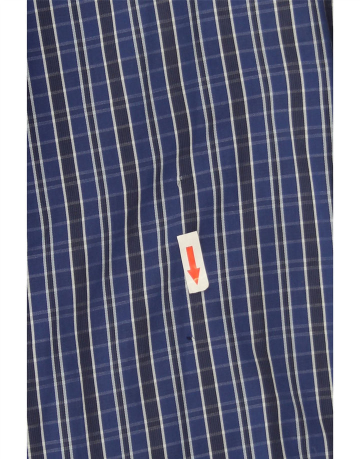Camisa Gas Hombre Small Blue Check