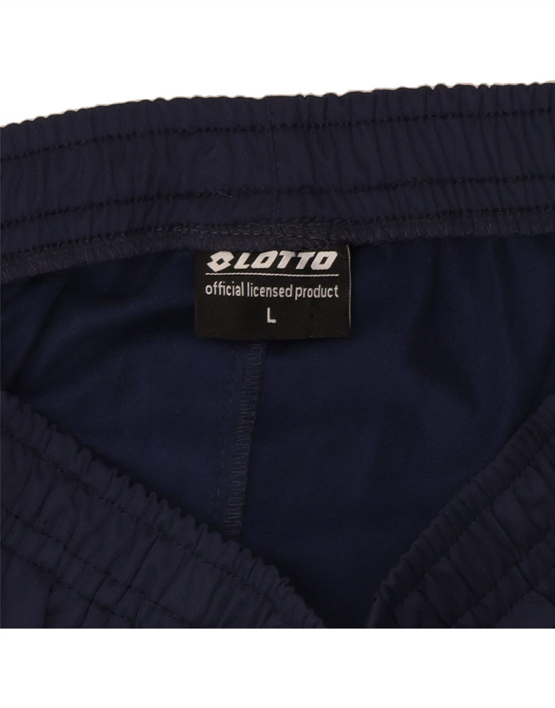 LOTTO Mens Tracksuit Trousers Large Navy Blue Polyester Vintage Lotto and Second-Hand Lotto from Messina Hembry 