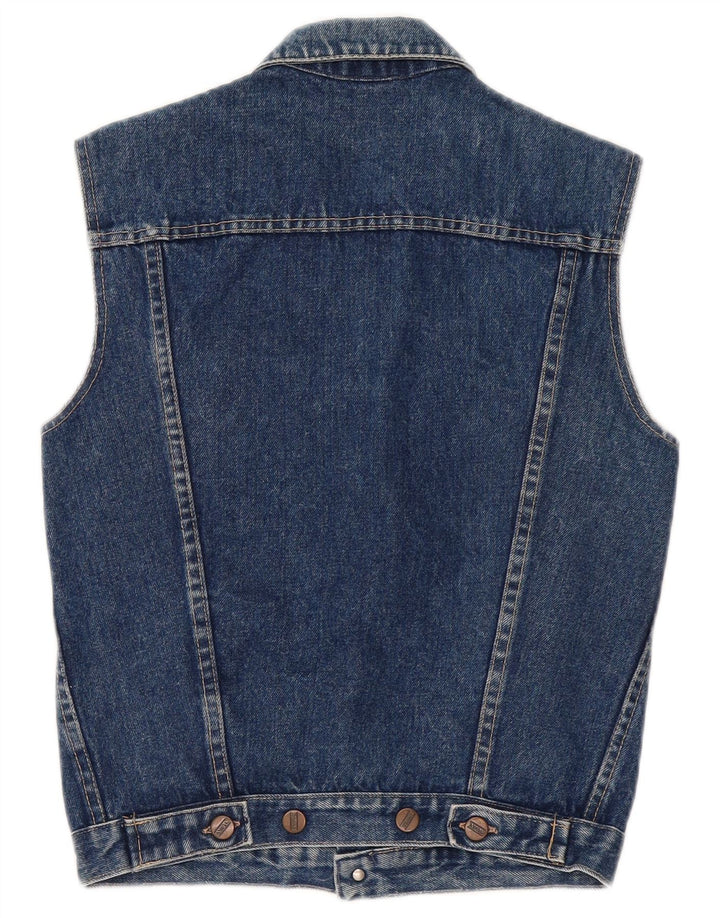 Chaleco vaquero uniforme para hombre UK 36 Small Blue
