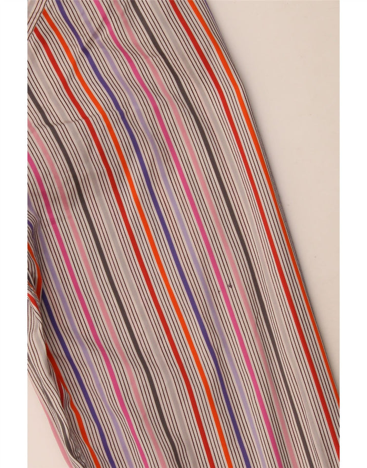 Camisa para hombre Ted Baker Talla 5 XL Algodón a rayas multicolor