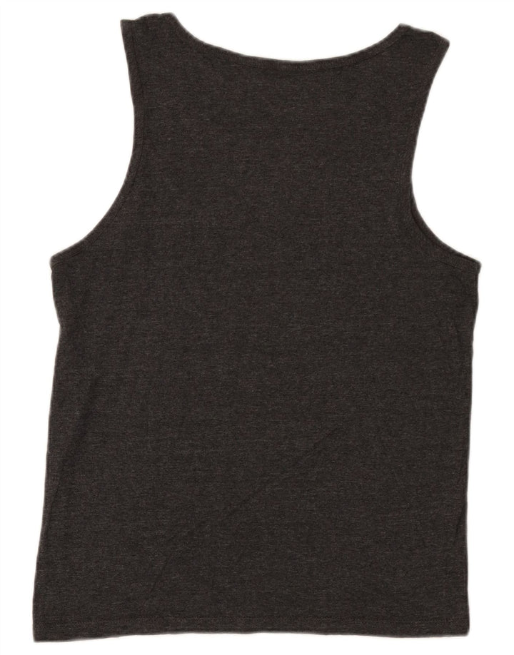 Levi's Mens Graphic Vest Top Pequeño Algodón Gris
