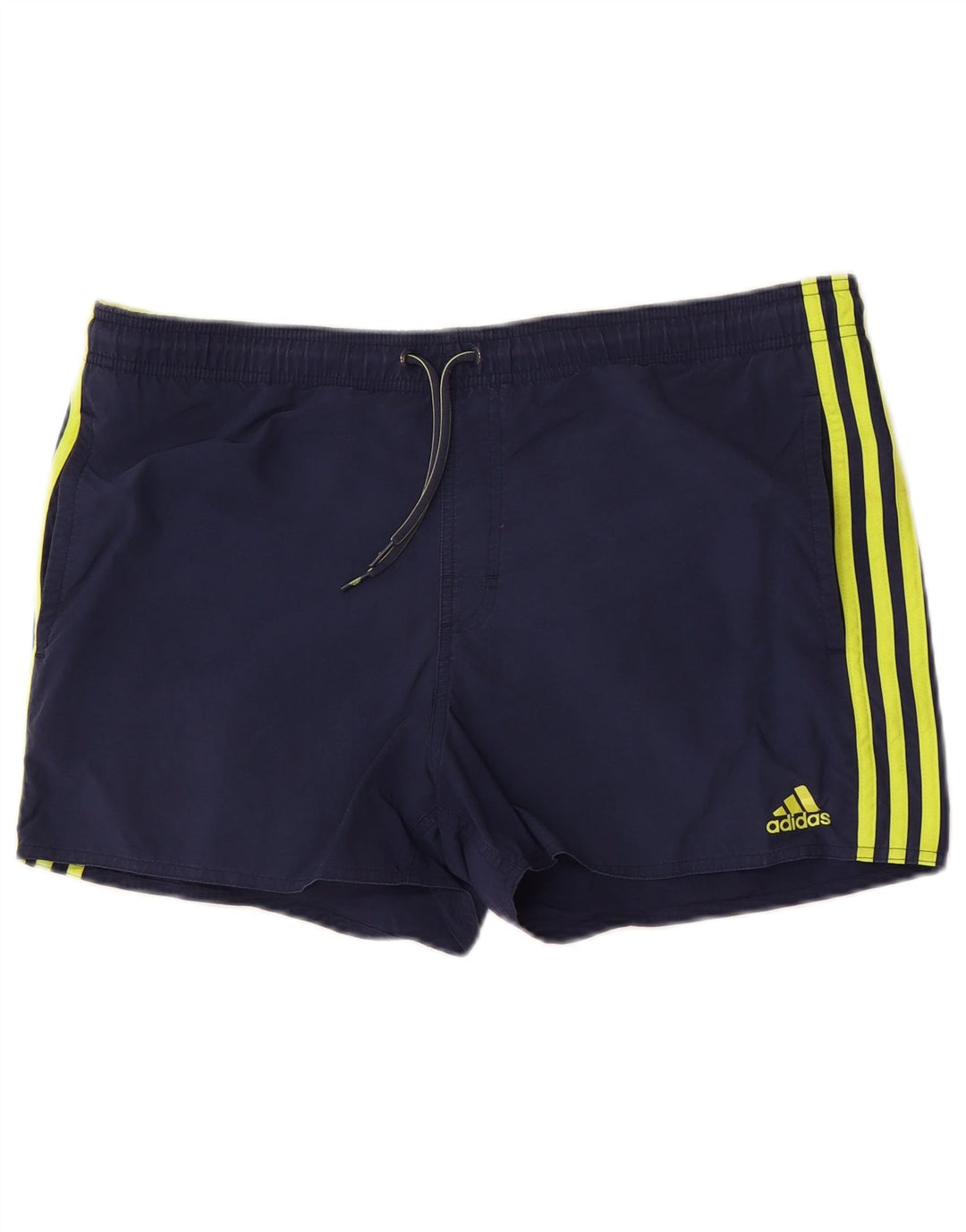 Adidas Hombre Bañador Corto Mediano Azul Marino Nylon