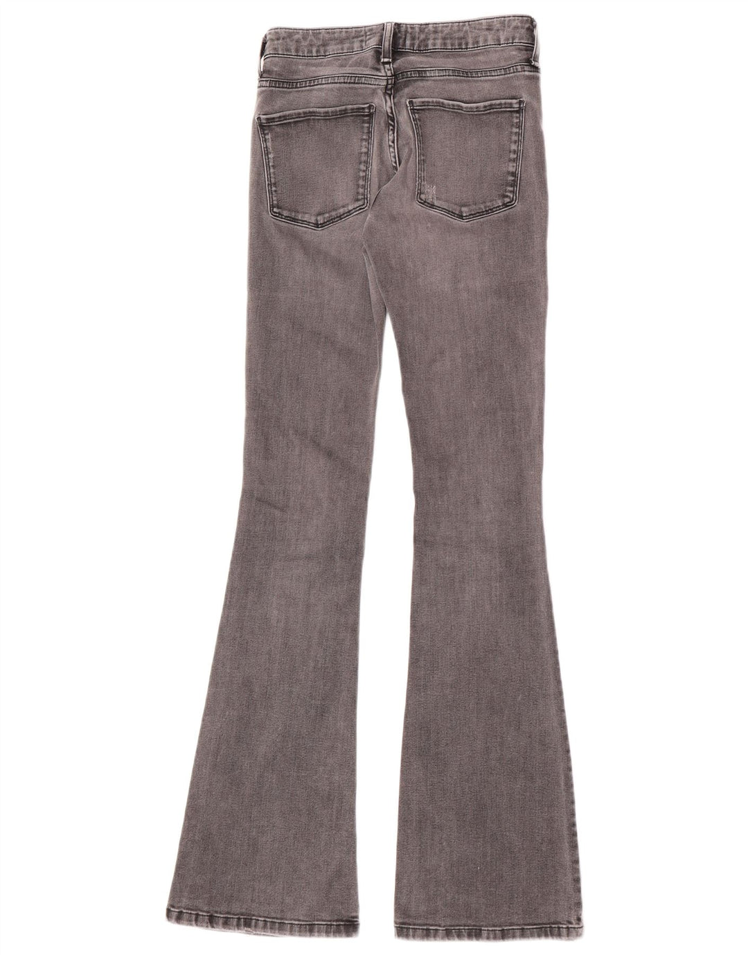 Zara Vaqueros Acampanados Mujer EU 34 2XS W24 L33 Gris