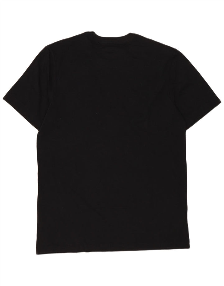 Nike Camiseta gráfica para hombre Top mediano de algodón negro