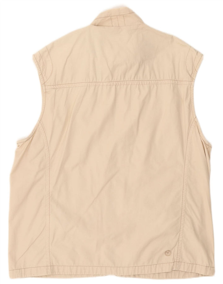 Colmar Mens Utility Gilet UK 42 XL Algodón Beige