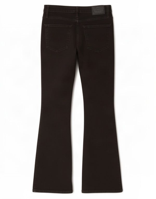 Levi's Vaqueros Bootcut De Talle Alto 725 Para Mujer W29 L29 Algodón Negro