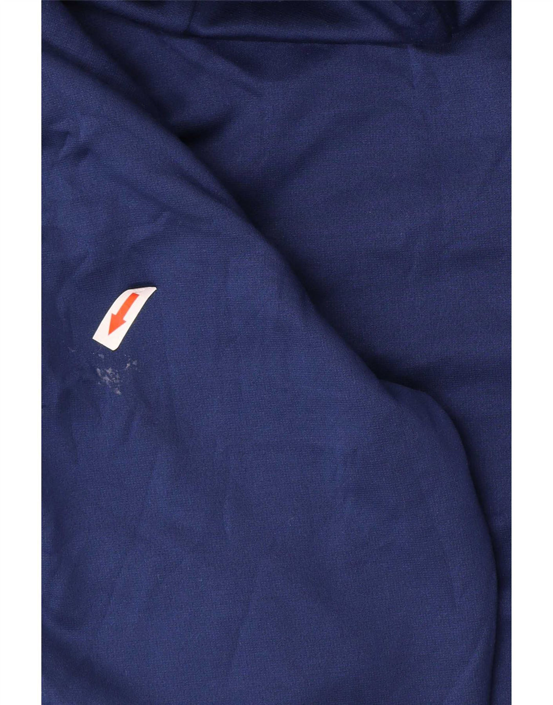 Nike Mens Dri Fit Zip Sudadera con capucha suéter pequeño azul marino poliéster