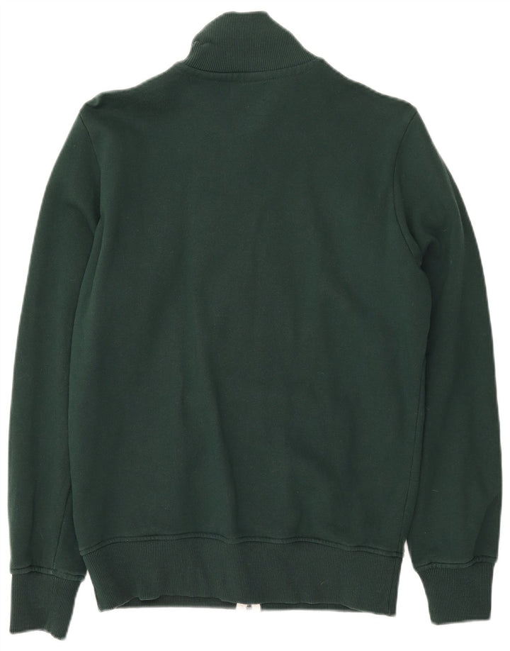Converse Hombre Chándal Top Chaqueta Algodón Verde Medio