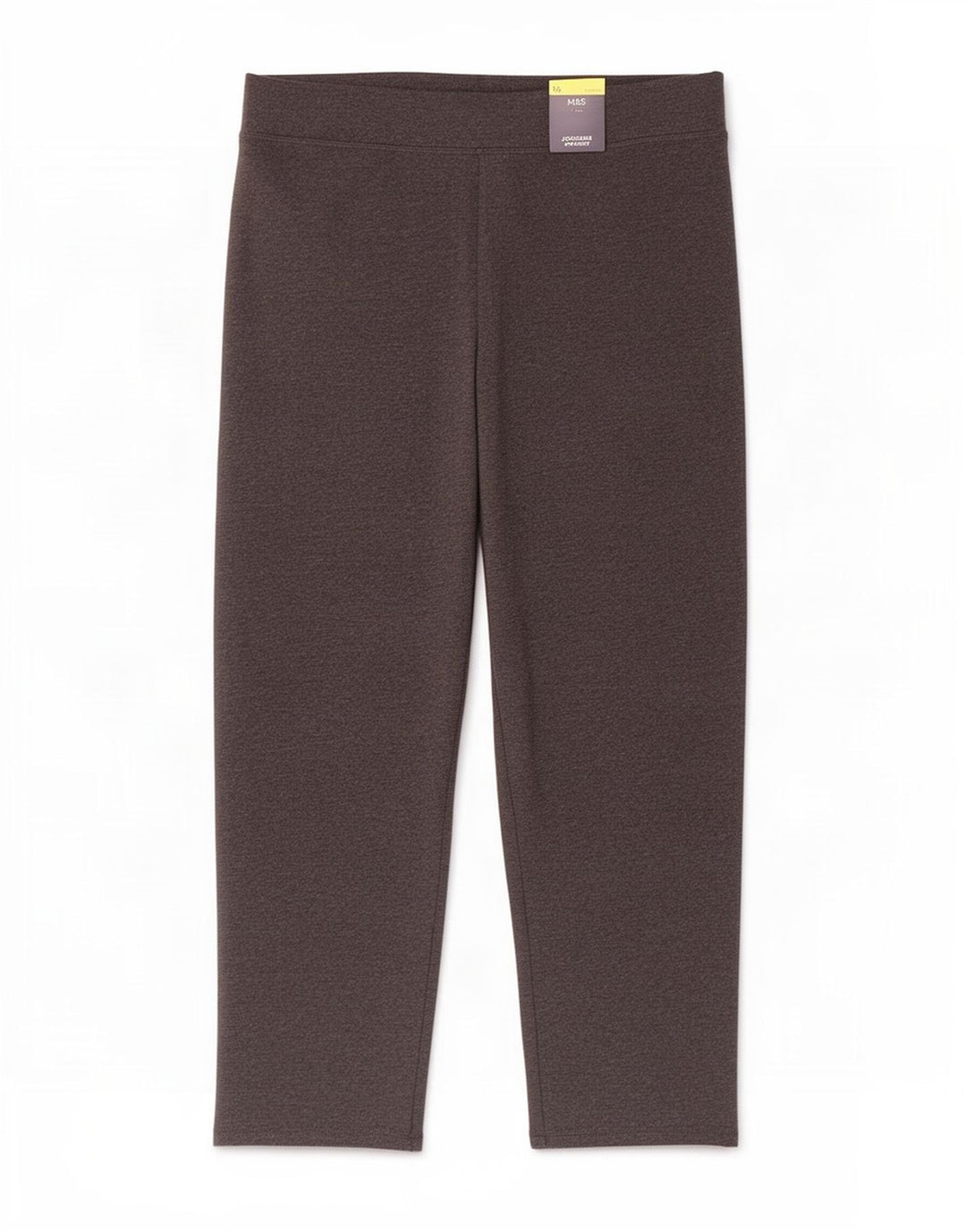 Marks & Spencer Pantalones de Chándal para Mujer UK 46 Grande Gris Algodón