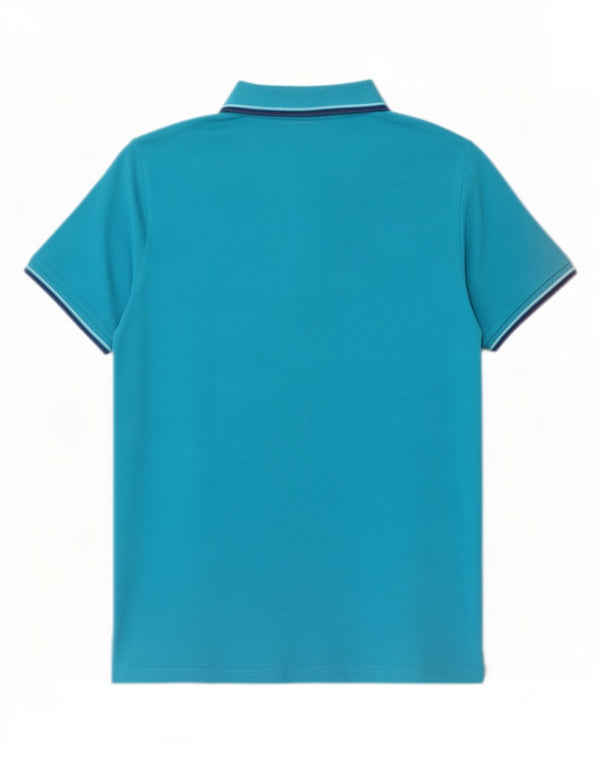 Polo Gymnasium para hombre de algodón azul grande