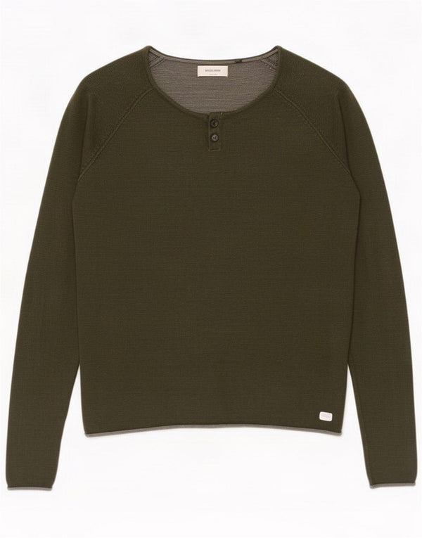 Jersey Jack & Jones para hombre con cuello barco XL Algodón caqui