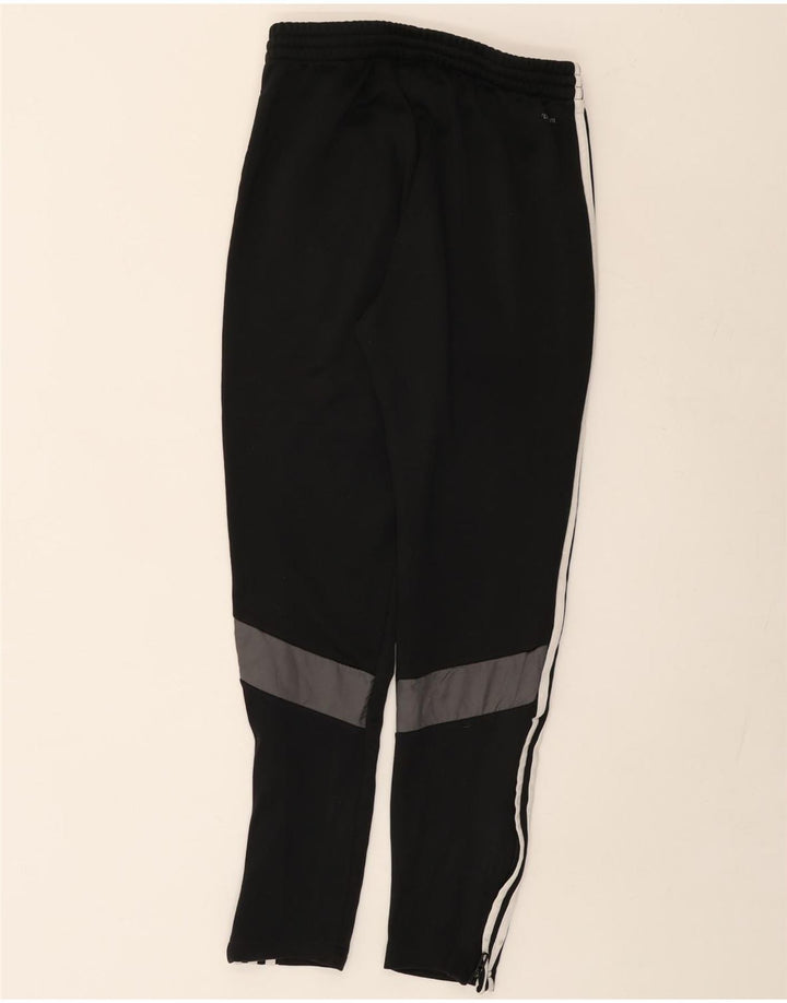 ADIDAS Hombre Climalite Chándal Pantalones Pequeños Negro Colorblock Poliéster