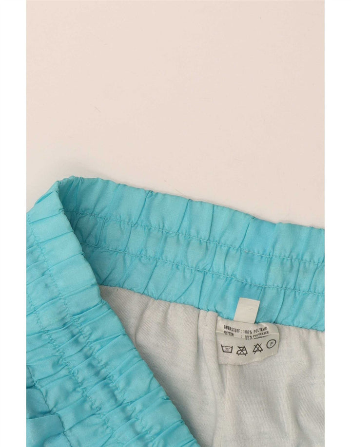 Pantalón de chándal vintage para mujer 2XL Azul Colorblock Poliamida