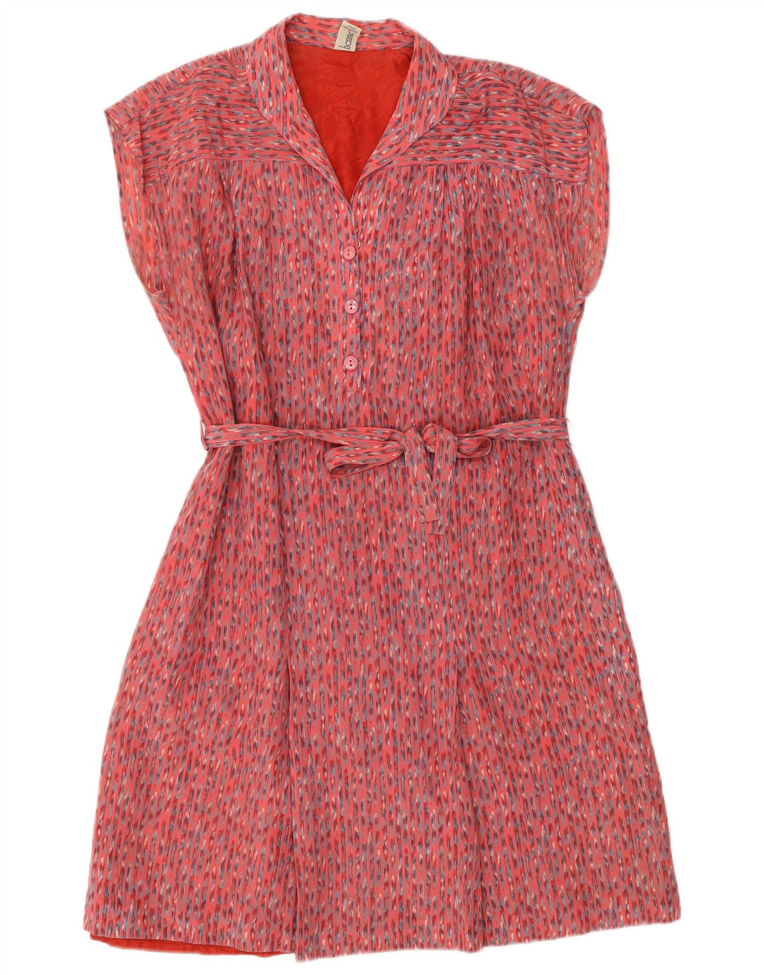 Hennes Vestido básico sin mangas para mujer UK 44 Mediano Rosa Rayas