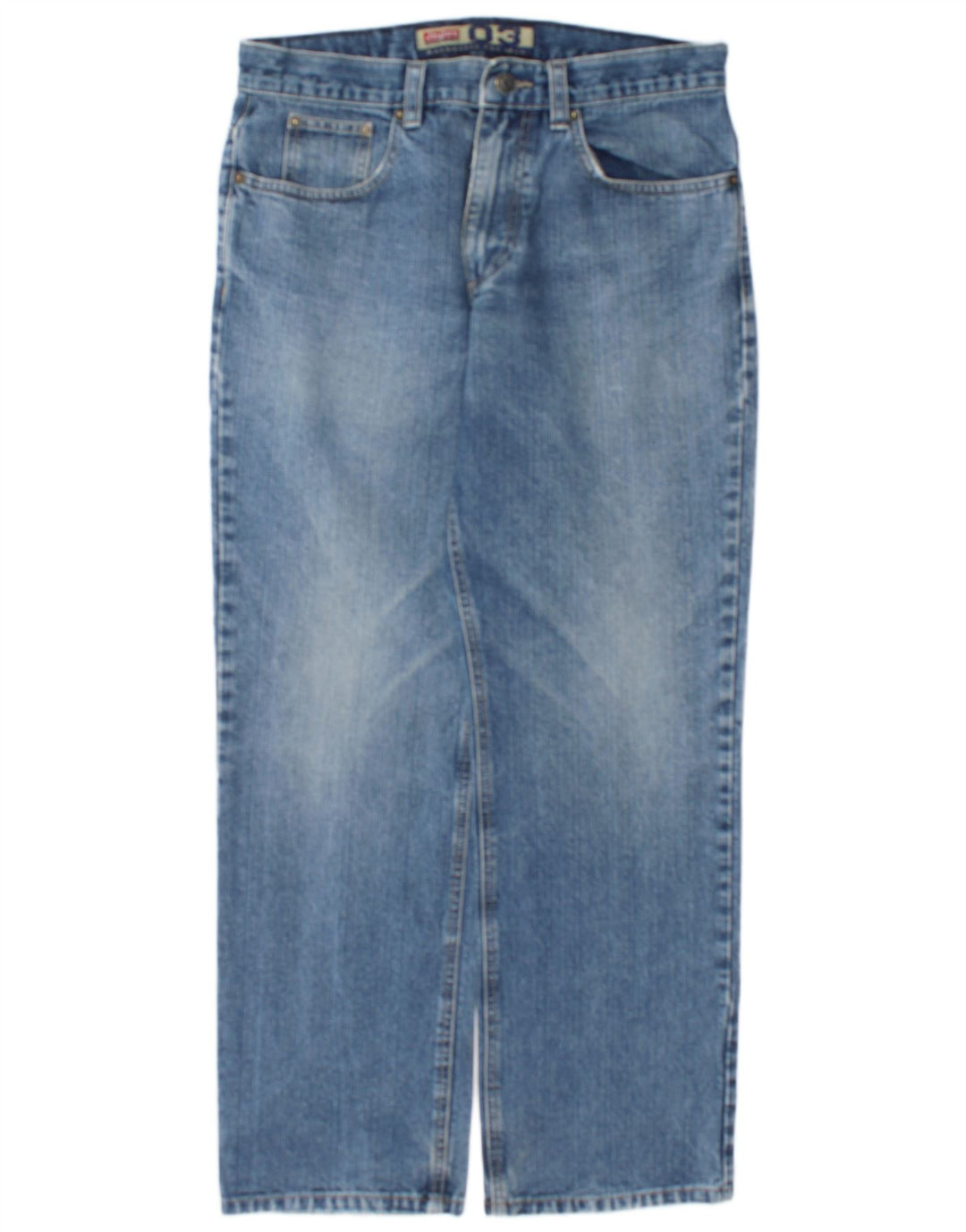 Jinglers Vaqueros rectos para hombre W34 L30 Algodón azul