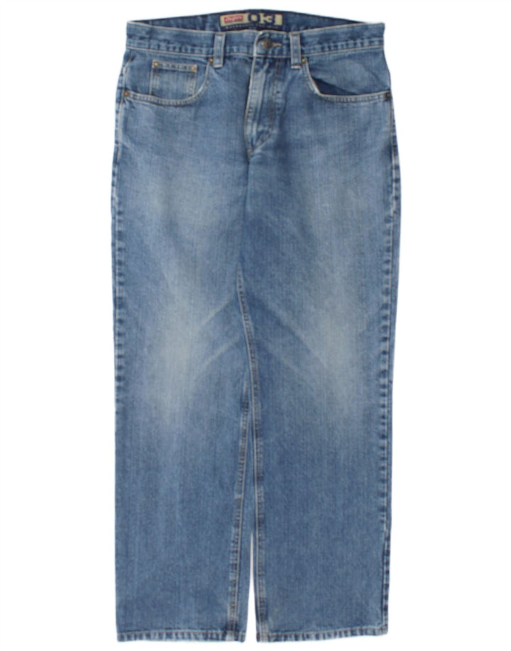 Jinglers Vaqueros rectos para hombre W34 L30 Algodón azul