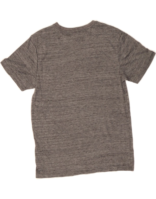 HURLEY Womens T-Shirt Top UK 10 Small Grey Polyester