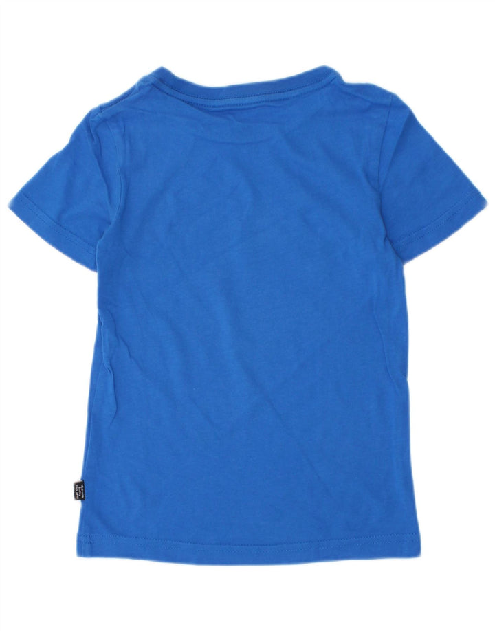 Puma Camiseta gráfica para niño 3-4 años Azul
