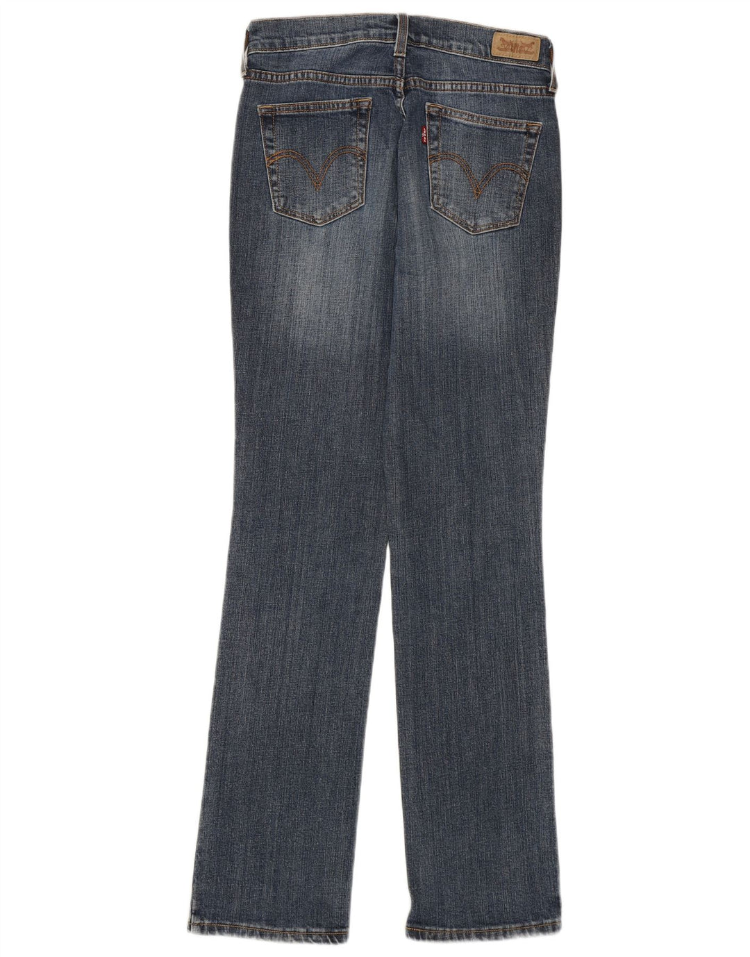 LEVI'S Jeans rectos 505 para mujer US 2 XS W25 L31 Algodón azul