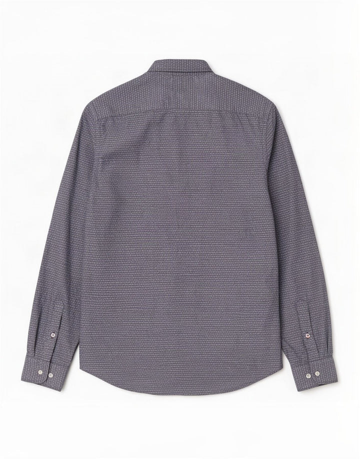 Camisa Tommy Hilfiger de corte regular para hombre de algodón con lunares azules grandes