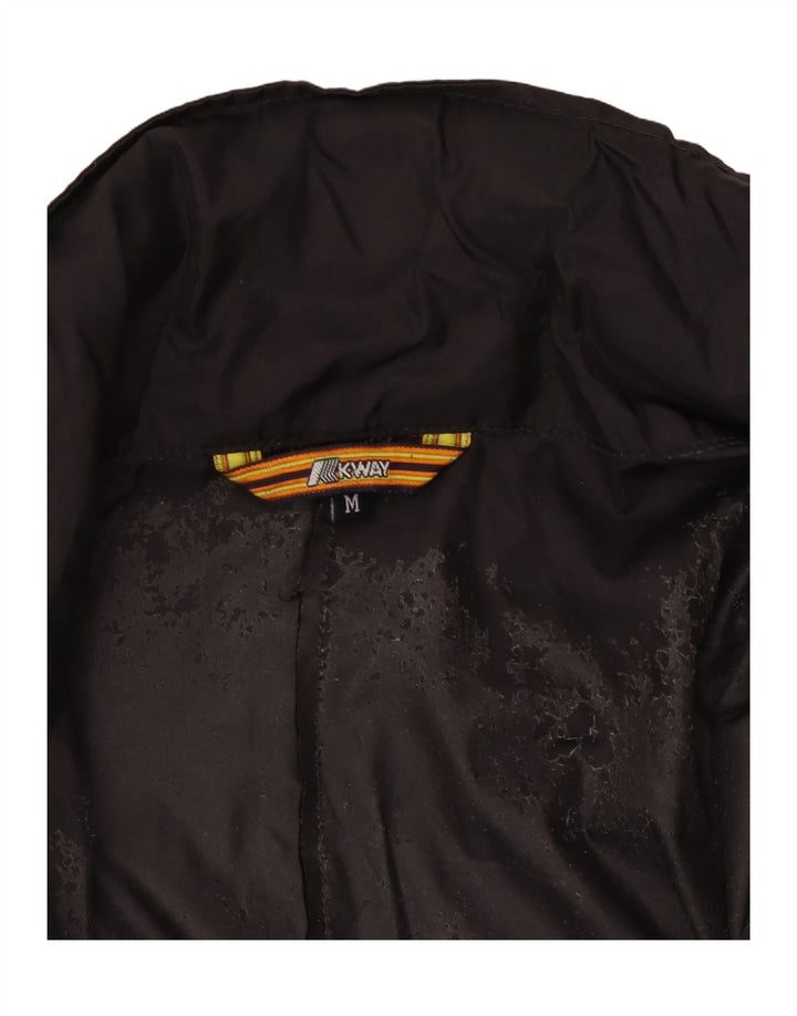 K-Way Chaqueta impermeable con capucha para hombre UK 38 Medium Black