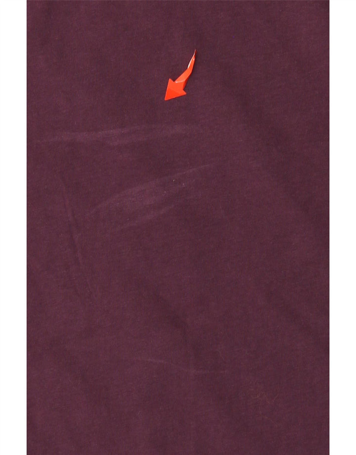 Champion Camiseta gráfica para mujer Top UK 6 XS Algodón morado