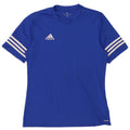 Adidas Hombre Climalite Camiseta Top Poliéster Azul Medio