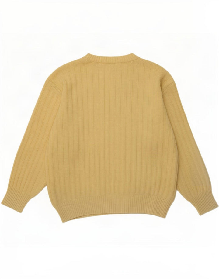 Suéter Canda para hombre con cuello redondo, color amarillo medio