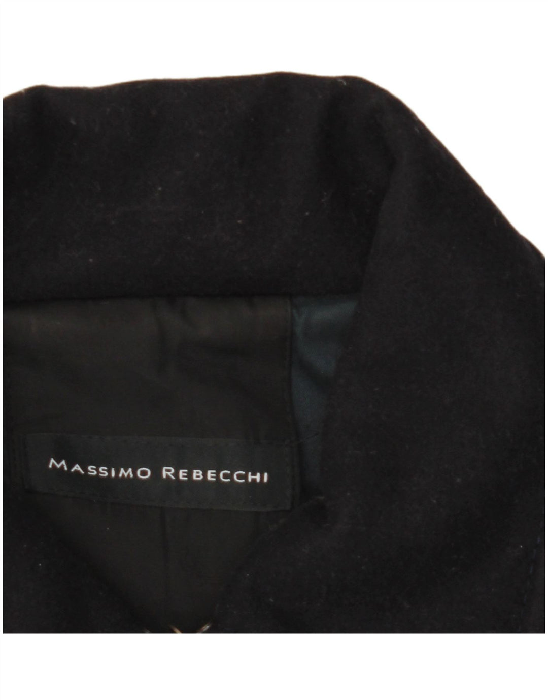 Chaquetón Mujer Massimo Rebecchi IT 44 Medio Lana Azul Marino