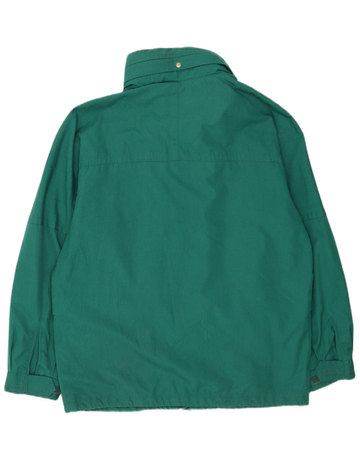 Fila Chaqueta utilitaria con capucha gráfica para hombre IT 50 Poliéster verde grande