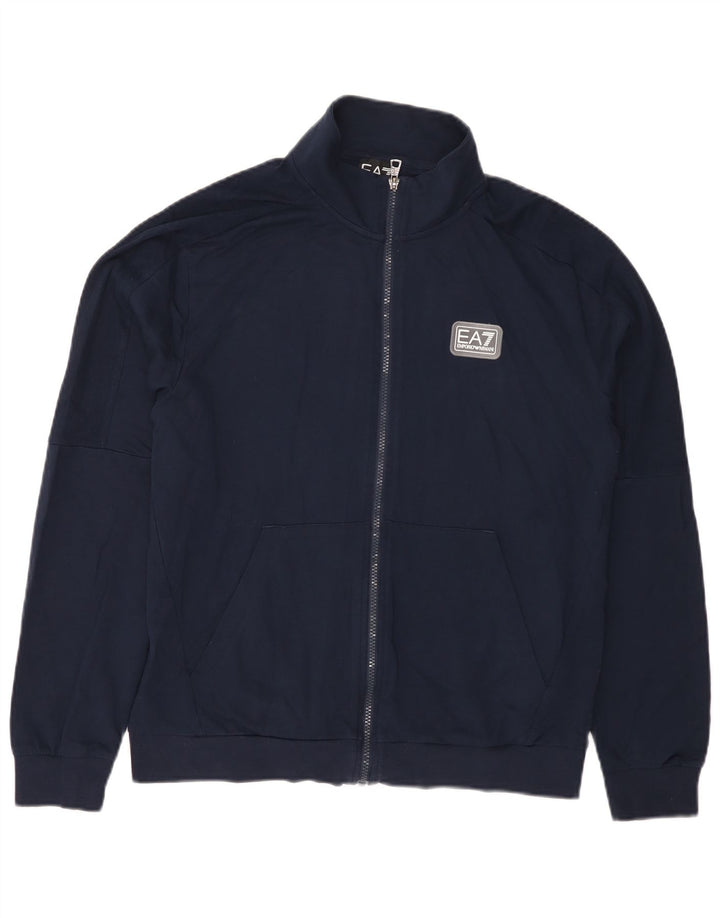 Emporio Armani Hombre Chándal Top Chaqueta Medio Azul Marino