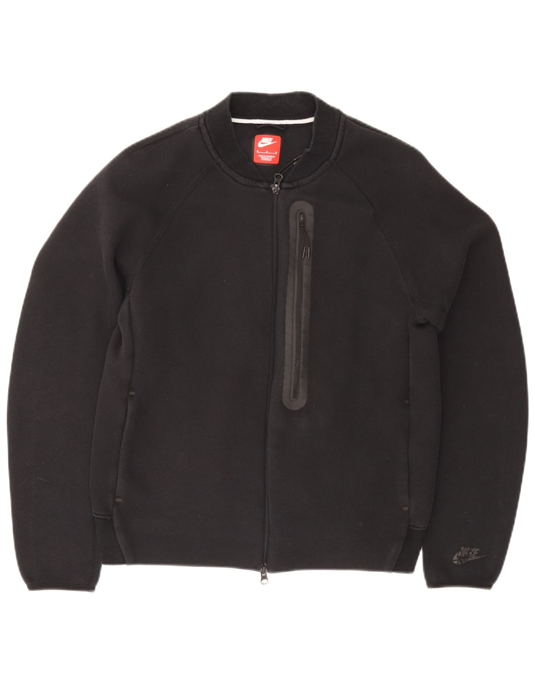 Nike - Chaqueta de chándal para hombre, color negro mediano, algodón