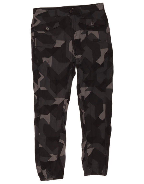 Pantalones Cargo Tapered Loose Fit W26 L26 Gris Geométrico | G-Star Mujer