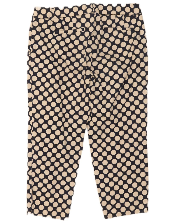 J. Crew Pantalones Capri City Fit para Mujer US 8 Medium W34 L23 Azul Marino