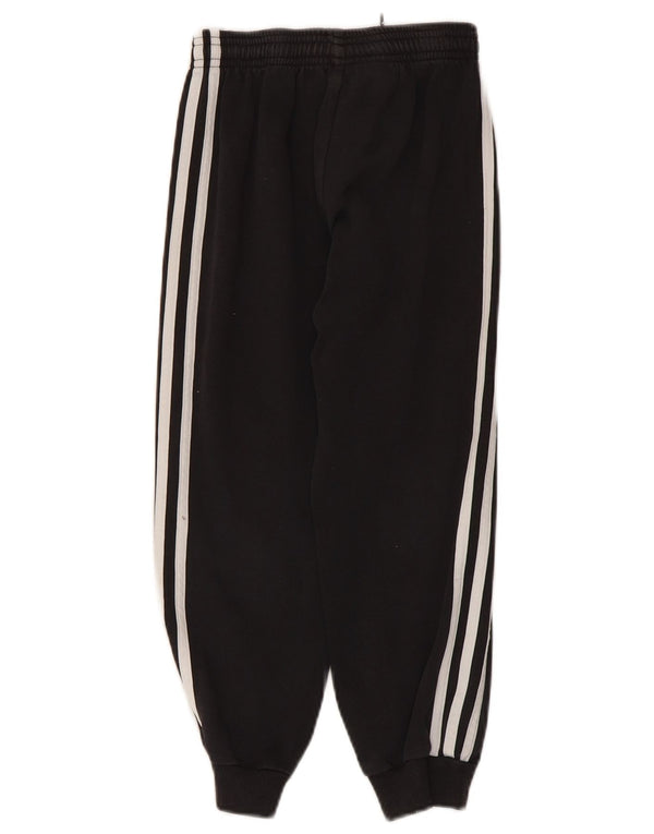 Adidas - Pantalón de chándal para niño, 6-7 años, algodón negro