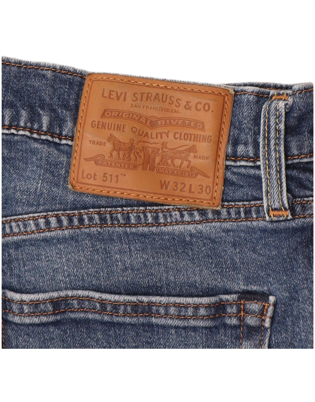 LEVI'S Vaqueros ajustados para hombre W32 L30 Azul